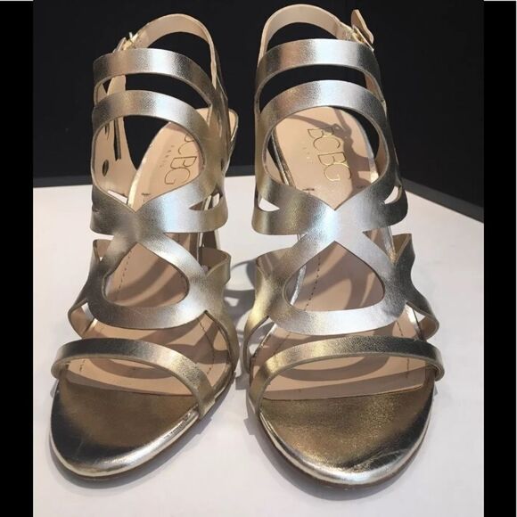 BCBG Paris Gold “Faythe” Heels size 7.5 - Picture 12 of 13